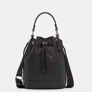 Coach Dempsey Drawstring Bucket Bag *great condition*